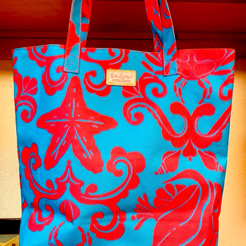 Lilly Pulitzer by ester lauder shopping bag!
